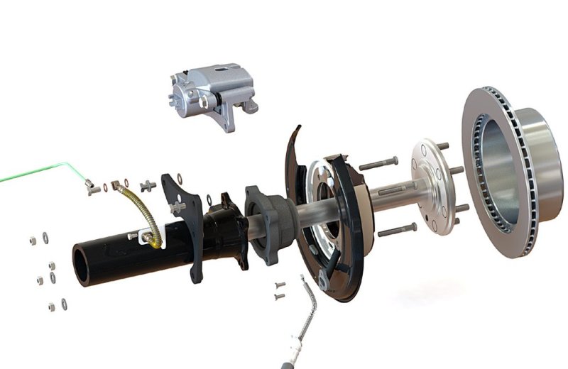 Pedders 05-20 Toyota Tacoma Rear Brake Conversion Kit w/ 6 Lug Rear - My Store