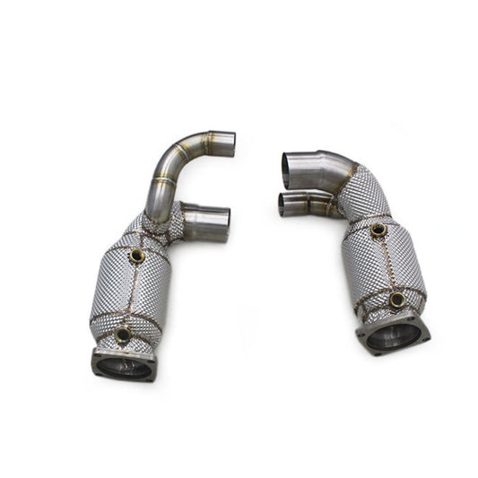 Sport Catted Exhaust Downpipe for Porsche Carrera 911 991.2 GT3 3.0T 2017+