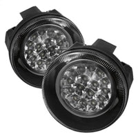 Spyder Dodge Dakota 01-04/Dodge Durango 01-03 LED Fog Lights w/Switch Clear FL-LED-DDAK01-C - Mammoth Racing -