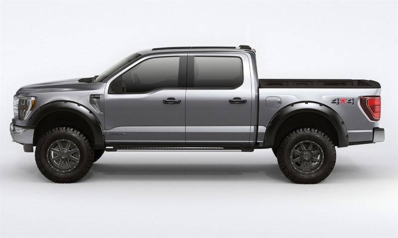 Bushwacker 99-07 Ford F-250 / F-350 Super Duty (Excl. Dually) Forge Style Flares 4pc - Black - Mammoth Racing -