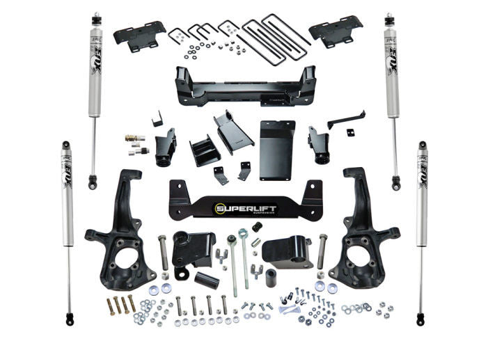 Superlift 11-19 Chevy Silv 2500HD 6in Lift Kit w/ Fox 2.0 Shocks - Mammoth Racing -
