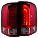 ANZO 2007-2013 Chevrolet Silverado 1500 LED Taillights Red/Clear G2 - My Store