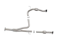 aFe Toyota Tacoma 16-17 V6-3.5L Twisted Steel Y-Pipe w/ Cat - My Store