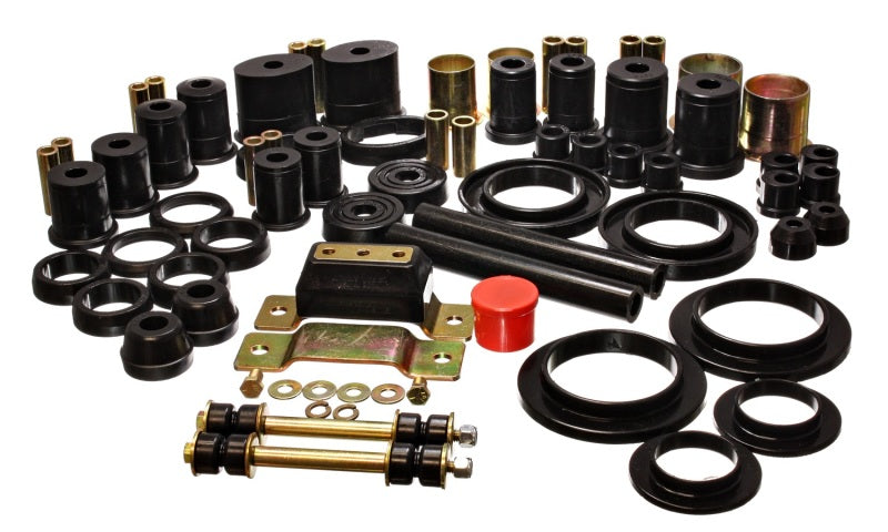 Energy Suspension 94-95 Ford Mustang Black Hyper-flex Master Bushing Set w/ V-8 - Mammoth Racing -