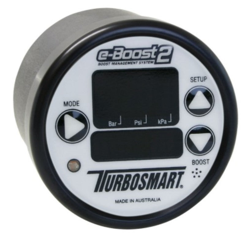 Turbosmart EB2 66mm Black Bezel Black Gauge Face Replacement Head Unit (Universal Part Number) - Mammoth Racing -