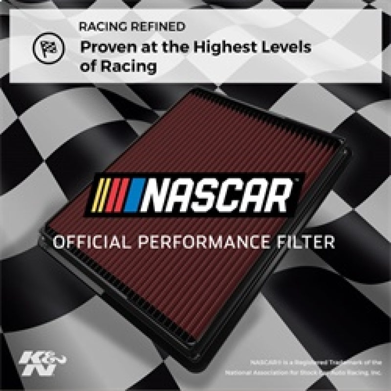 K&N 17-20 Mercedes Benz E63 V8-4.0l F/I Replacement Drop In Air Filter - Mammoth Racing -