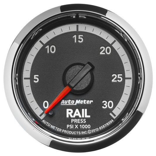 Autometer Factory Match Dodge 6.7l 4th Gen Fuel Rail Pressure Gauge 2-1/16in FSE - My Store