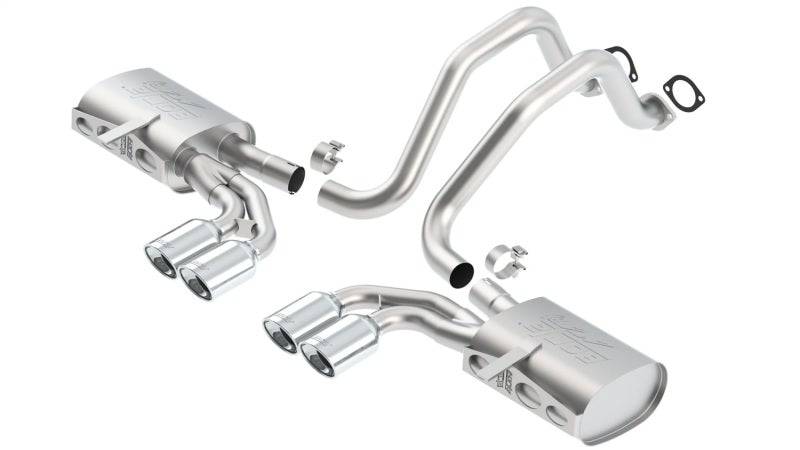Borla 97-04 Chevrolet Corvette 5.7L 8cyl ATAK SS Catback Exhaust - Mammoth Racing -