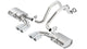 Borla 97-04 Chevrolet Corvette 5.7L 8cyl ATAK SS Catback Exhaust - Mammoth Racing -