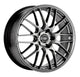 Enkei EKM3 18x8 5x110 40mm offset 72.6 Bolt Dia Hyper Silver Wheel - Mammoth Racing -