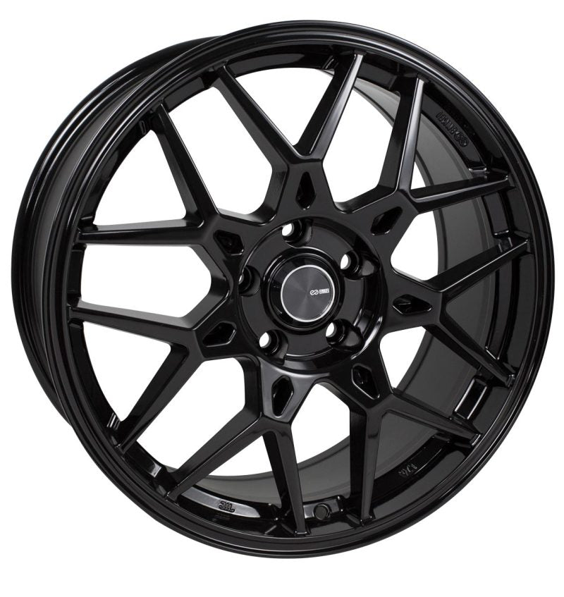 Enkei PDC 16x7 5x114.3 38mm Offset 72.6mm Bore Black Wheel - Mammoth Racing -