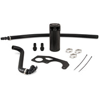 Mishimoto 2018+ Jeep Wrangler JL 2.0L Baffled Oil Catch Can Kit - Black - Mammoth Racing -