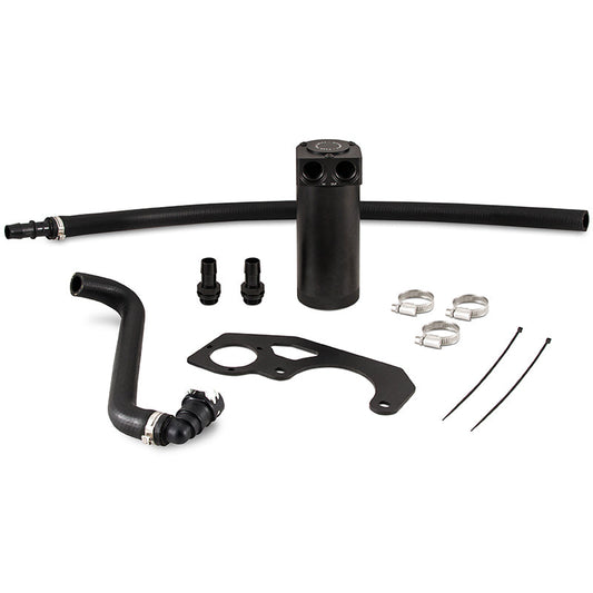Mishimoto 2018+ Jeep Wrangler JL 2.0L Baffled Oil Catch Can Kit - Black - Mammoth Racing -