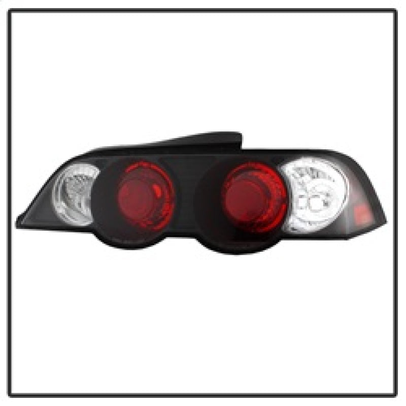 Spyder Acura RSX 02-04 Euro Style Tail Lights Black ALT-YD-ARSX02-BK - Mammoth Racing -