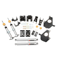 Belltech Lowering KIT 16.5-17 Chevy Silverado All Cabs 4WD 2inF/4inR - Mammoth Racing -