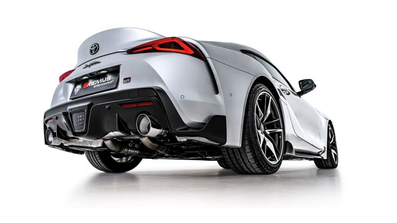 Remus 2019 Toyota GR Supra 3.0L Turbo (R6 B58B30C w/GPF) Axle Back Exhaust (Tail Pipes Req) - Mammoth Racing -