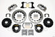 Wilwood Narrow Superlite 4R Rear P-Brk Kit 14.00in Drilled Polished New Big Ford 2.50in Offset - Mammoth Racing -