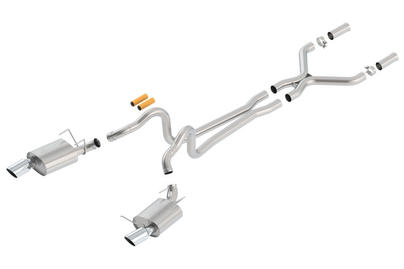 Borla 13-14 Mustang GT/Boss 302 5.0L V8 RWD Single Split Rear Exit ATAK Catback Exhaust - My Store