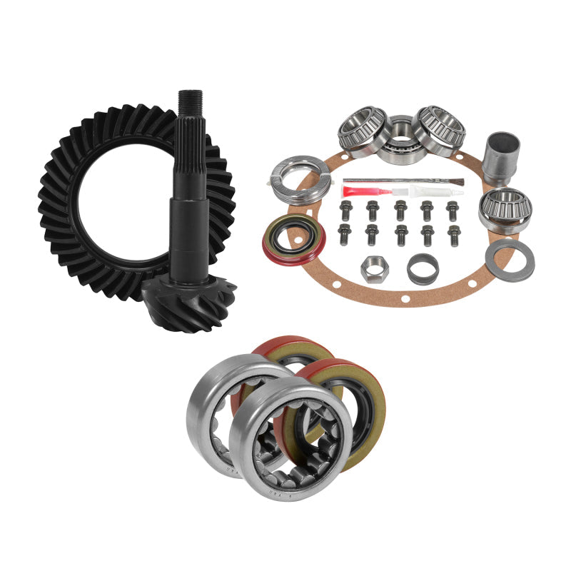 Yukon 8.2in GM 3.08 Rear Ring & Pinion Install Kit 2.25in OD Axle Bearings and Seals - My Store