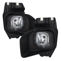 Spyder Ford F250 F350 F450 F550 XLT 2011-2016 OEM Style Fog Lights W/Switch- Clear FL-FF25011-C - Mammoth Racing -