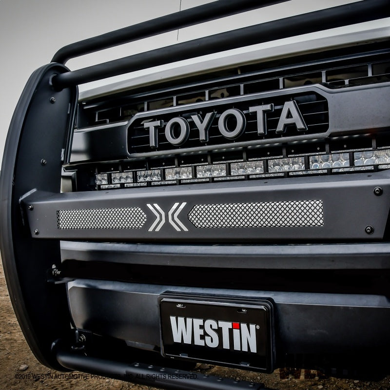 Westin 14-20 Toyota Tundra Sportsman X Grille Guard - Textured Black - Mammoth Racing -