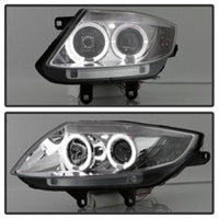 Spyder BMW Z4 03-08 Projector Headlights Xenon/HID Model Only - LED Halo Chrome PRO-YD-BMWZ403-HID-C - Mammoth Racing -