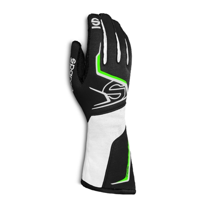 Sparco Gloves Tide K 12 BLK/WHT/GRN - My Store