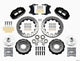 Wilwood Narrow Superlite 6R Front Hub Kit 12.88in Heidts Tri -5 2 inch Drop Spindle - Mammoth Racing -