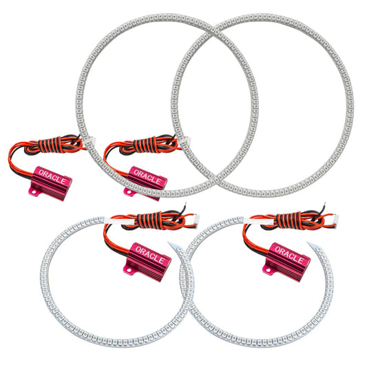Oracle Chrysler Sebring 07-11 LED Halo Kit - White - Mammoth Racing -