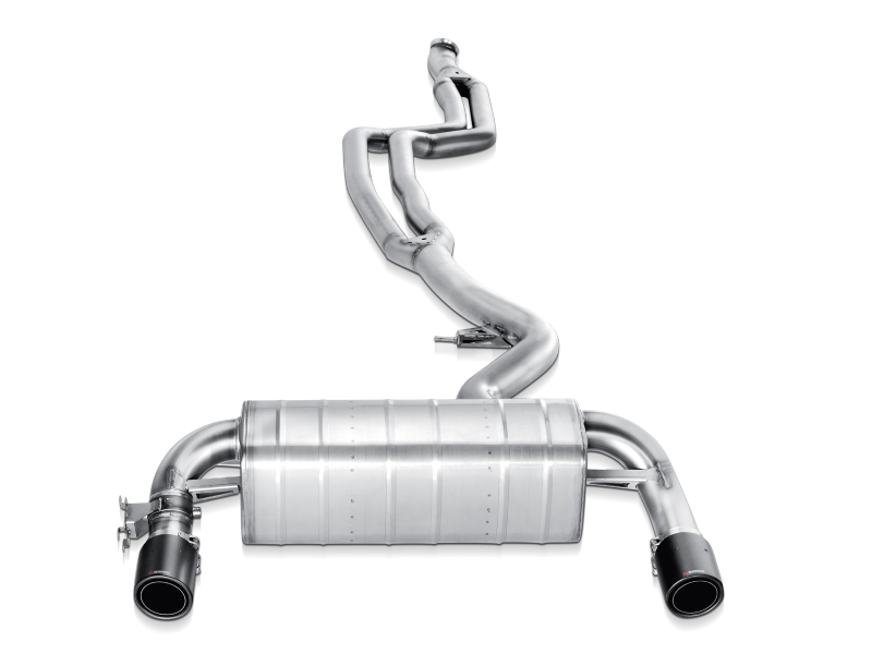 Akrapovic 12-15 BMW 335i (F30 F31) Evolution Line Cat Back (SS) w/ Carbon Tips (Req. Link Pipe) - My Store