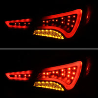 Spyder Hyundai Sonata 11-13 LED Tail Lights Light Bar Black ALT-YD-HYSON11-LED-BK - Mammoth Racing -