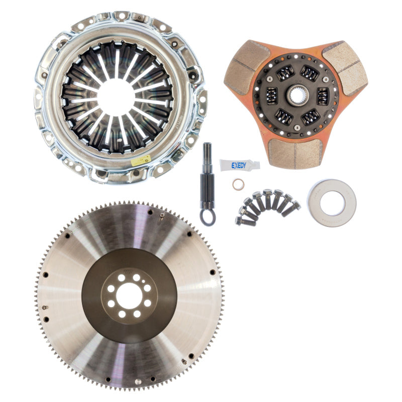 Exedy 2003-2007 Infiniti G35 V6 Stage 2 Cerametallic Clutch Thick Disc Includes Nf04 Flywheel - Mammoth Racing -