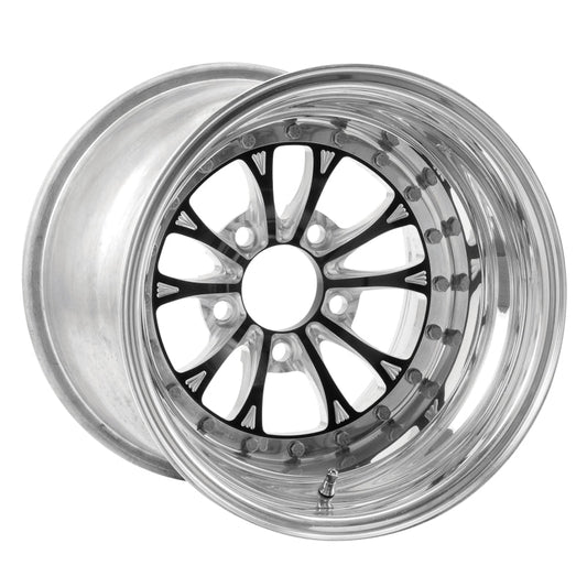 Weld Vitesse 15x10 / 5x4.5 BP / 4.5in. BS Black Wheel - Non-Beadlock - Mammoth Racing -
