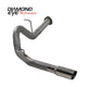 Diamond Eye KIT 4in DPF-BACK SGL SS 07.5-10 CHEVY 6 6L 2500/3500 PCKGD BX46X14X14OD EL-PL - Mammoth Racing -