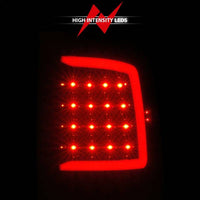 ANZO 09-18 Dodge Ram 1500 Full LED Tailights w/ Sequential Black Housing/Smoke Lens - My Store
