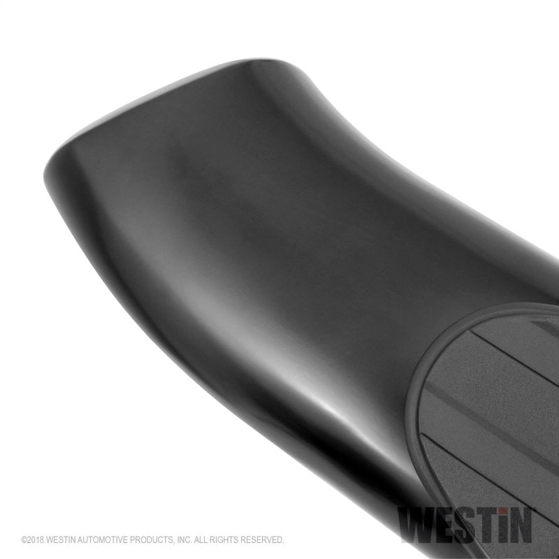Westin 2019 Chevrolet Silverado/Sierra 1500 Crew Cab Non LD PRO TRAXX 5 Oval Nerf Step Bars - Black - Mammoth Racing -