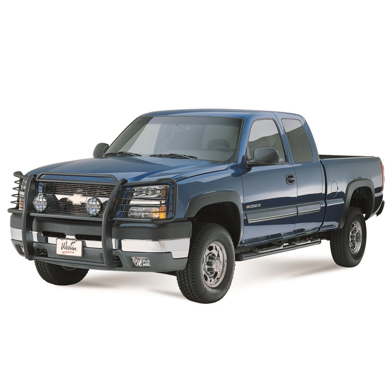 Westin 2003-2007 Chevrolet Silverado Classic 2500HD/3500 Sportsman Grille Guard - Black - Mammoth Racing -