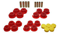 Energy Suspension Dodge Ram 99-01 1500/99-02 Ram 2500/3500 4WD Red Front End Control Arm Bushing Set - Mammoth Racing -