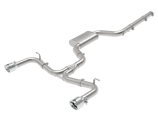 aFe MACHForce XP 3in-2.5in SS Exhaust Cat-Back 15-17 Volkswagen GTI (MKVII) L4-2.0L (t) - Polished - Mammoth Racing -