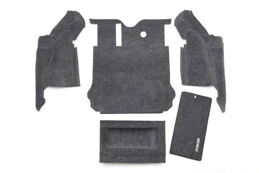BedRug 11-16 Jeep JK Unlimited 4Dr Rear 5pc Cargo Kit (Incl Tailgate & Tub Liner) - Mammoth Racing -