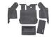 BedRug 11-16 Jeep JK Unlimited 4Dr Rear 5pc Cargo Kit (Incl Tailgate & Tub Liner) - Mammoth Racing -