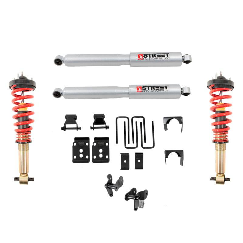 Belltech 2021+ Ford F-150 4WD Performance Coilover Kit - Mammoth Racing -