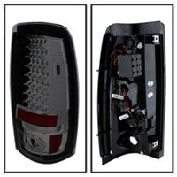 Spyder Chevy Silverado 1500 03-06 (Does Not Fit Stepside)LED Tail Lights Smke ALT-YD-CS03-LED-SM - Mammoth Racing -