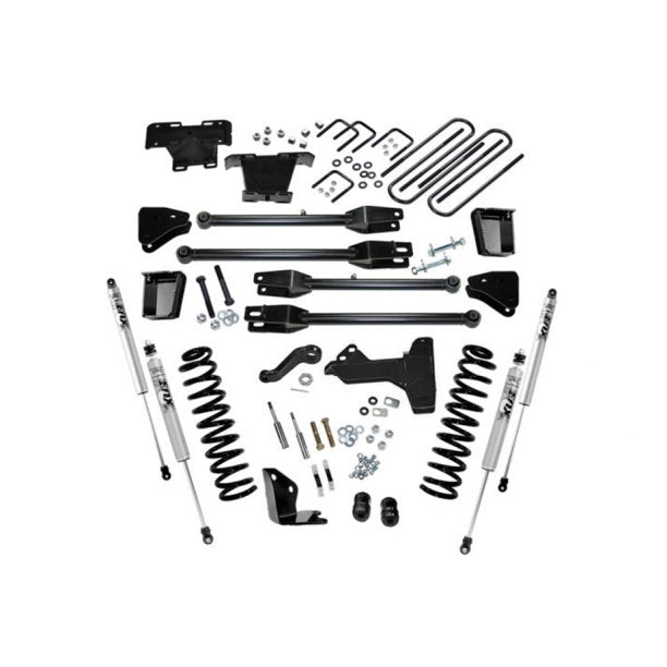 Superlift 05-07 Ford F-250 SuperDuty 4WD Diesel 6in Lift Kit w/ A 4 Link Conversion/Fox 2.0 Shocks - Mammoth Racing -