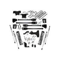 Superlift 05-07 Ford F-250 SuperDuty 4WD Diesel 6in Lift Kit w/ A 4 Link Conversion/Fox 2.0 Shocks - Mammoth Racing -