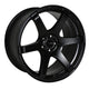 Enkei T6S 17x9 45mm Offset 5x114.3 Bolt Pattern 72.6 Bore Matte Black Wheel - Mammoth Racing -