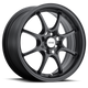 Konig Helium 15x6.5 4x100 Et40 Flat Black - Mammoth Racing -