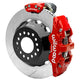 Wilwood Aero4 Big Brake Rear Electronic Parking Brake Kit - Red - Powder Coat Caliper - GT SLT Rotor - My Store
