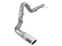 aFe 2021 Ford F-150 V6-3.0L (td) Large Bore 409 SS DPF-Back Exhaust System w/ Polished Tip - Mammoth Racing -
