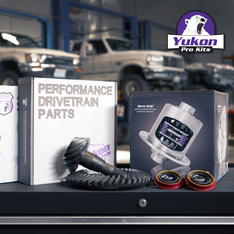 Yukon ZF 9.25in CHY 3.21 Rear Ring & Pinion Install Kit Positraction Axle Bearings and Seals - My Store